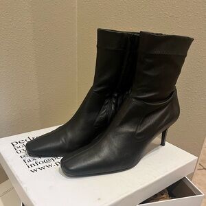 Pedro Garcia Black “irati” Nappa Leather Boots 38
